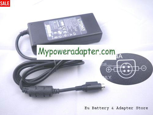 LITEON 19V 4.74A AC/DC Adapter LITEON19V4.74A90W-4PIN-LR LITEON 19V 4.74A AC/DC Adapter LITEON19V4.74A90W-4PIN-LR
